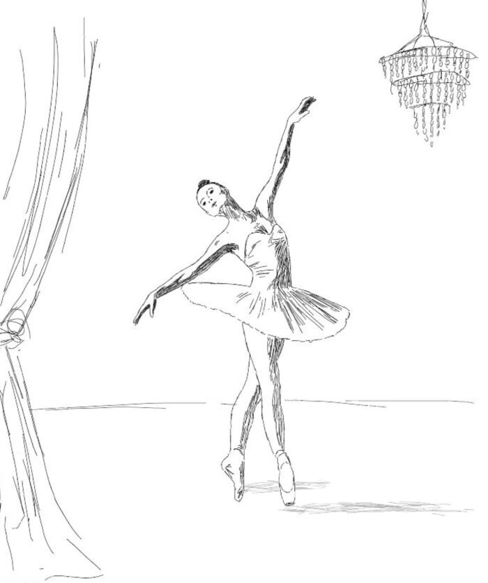 dessin danseuse