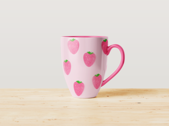 tasse fraises